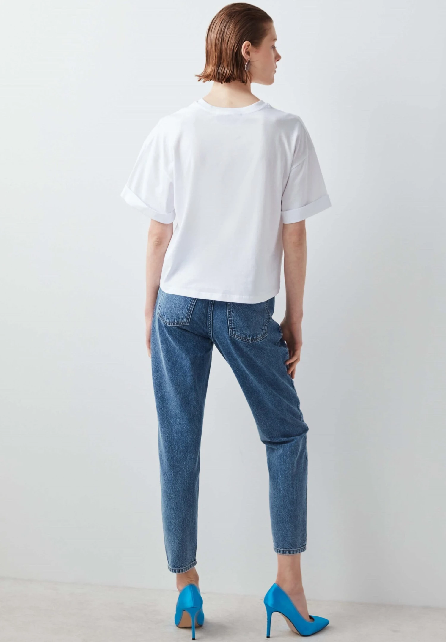 IpekyolCASUAL VISUAL - T-shirt Med Print - Off White 5 IpekyolCASUAL VISUAL - T-shirt Med Print - Off White - Bild 3