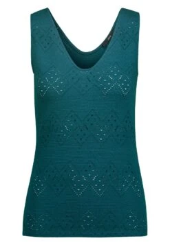 ZeroMIT AJOUR DETAILS - Linne - Deep Teal -Henry Tiger Butik 502242f6da4e4c73bc6de4fb75ae2620