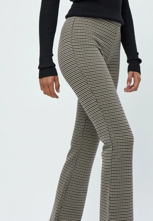 DesiresENINNA FLARED - Tygbyxor - Apple Butter Brown Checked 6 DesiresENINNA FLARED - Tygbyxor - Apple Butter Brown Checked - Bild 4