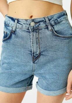 KotonJeansshorts - Light Indigo -Henry Tiger Butik 530ff782b5e04db3b17700c22ba394f6
