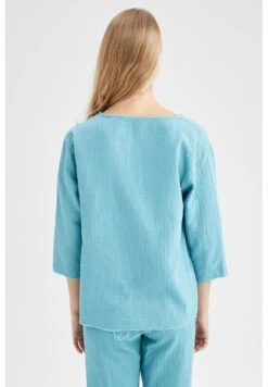 DeFactoRELAX FIT - Pyjamasöverdel - Turquoise -Henry Tiger Butik 5429698c4aee4885a35f89e5f21f0829