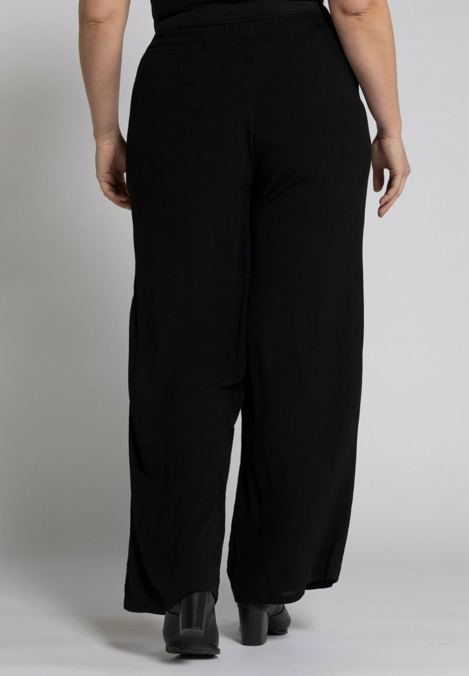 Ulla PopkenTygbyxor - Schwarz 5 Ulla PopkenTygbyxor - Schwarz - Bild 3