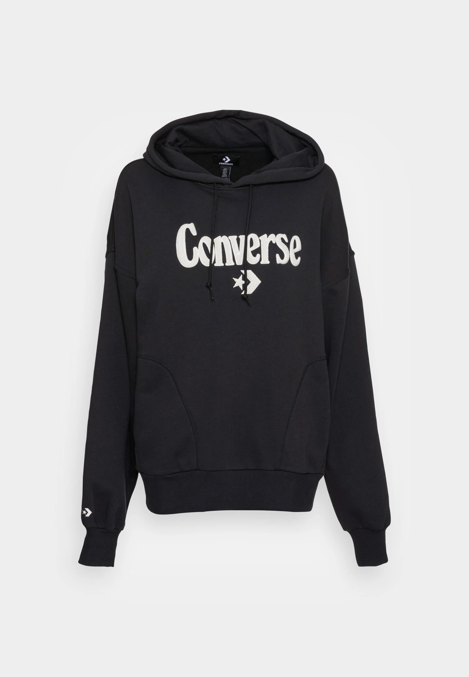 ConverseOVERSIZED HOODIE - Sweatshirt - Converse Black 6 ConverseOVERSIZED HOODIE - Sweatshirt - Converse Black - Bild 4