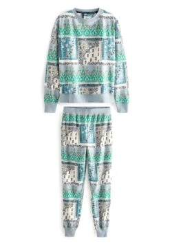 NextSUPERSOFT COSY STANDARD SET - Pyjamas - Blue -Henry Tiger Butik 55bb7c6e269542278ef9e360cf071c9a