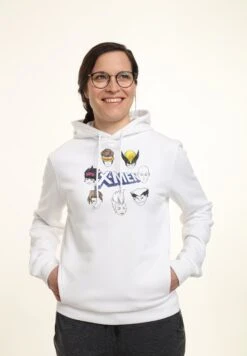 Henry TigerX-MEN ROUND FACES - Luvtröja - White -Henry Tiger Butik 56ffc897fb9a405ca9818f91c33b36c2