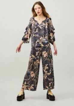 Odd MollyRILEY - Tygbyxor - Asphalt