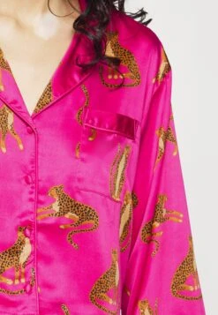 HunkemöllerLEOPARD - Pyjamasöverdel - Pink -Henry Tiger Butik 63d6b66f1c454b8cbff5c3468d00d51b