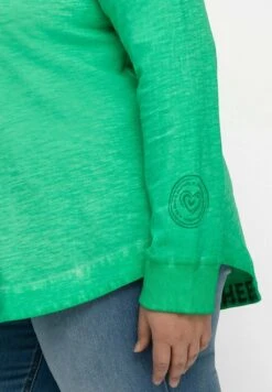 SheegoLångärmad Tröja - Blattgrün -Henry Tiger Butik 65596930022942ba9ab764aeb49e3bff