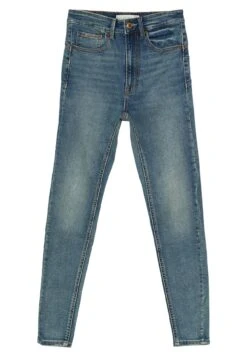 StradivariusPUSH-UP - Jeans Skinny Fit - Light Blue -Henry Tiger Butik 66f5b716a33249e6a7e039dd81d987b8