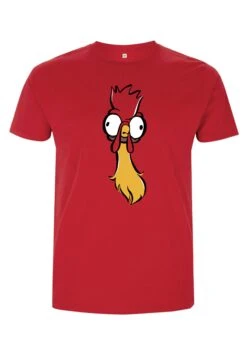 Henry TigerMOANA BIG FACE HEI HEI - T-shirt Med Print - Red