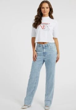 GuessT-shirt Med Print - Weiß -Henry Tiger Butik 68b67728a5ca4c418155e631dfc34d33