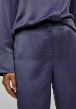 VILAMIT WEITEM BEIN HIGH WAIST - Tygbyxor - Crown Blue -Henry Tiger Butik 69b12de35bf24b21b0a2c09b1bb9d7ec