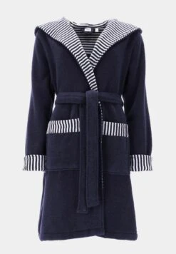 EspritMIT STREIFEN - Morgonrock - Navy Blue -Henry Tiger Butik 6ad156cfbeb54642b313006082ad3cc3