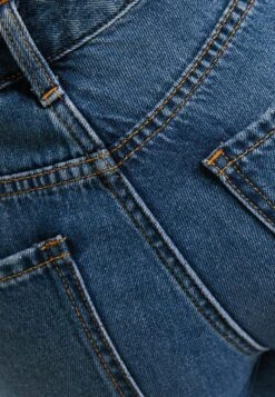 BershkaWIDE LEG 90S - Jeans Relaxed Fit - Dark Blue -Henry Tiger Butik 6b2cc8e07a964ec0b10d2ff7490c7ac1