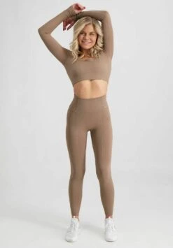 Aim'n Aim’n®LUXE SEAMLESS - Leggings - Espresso