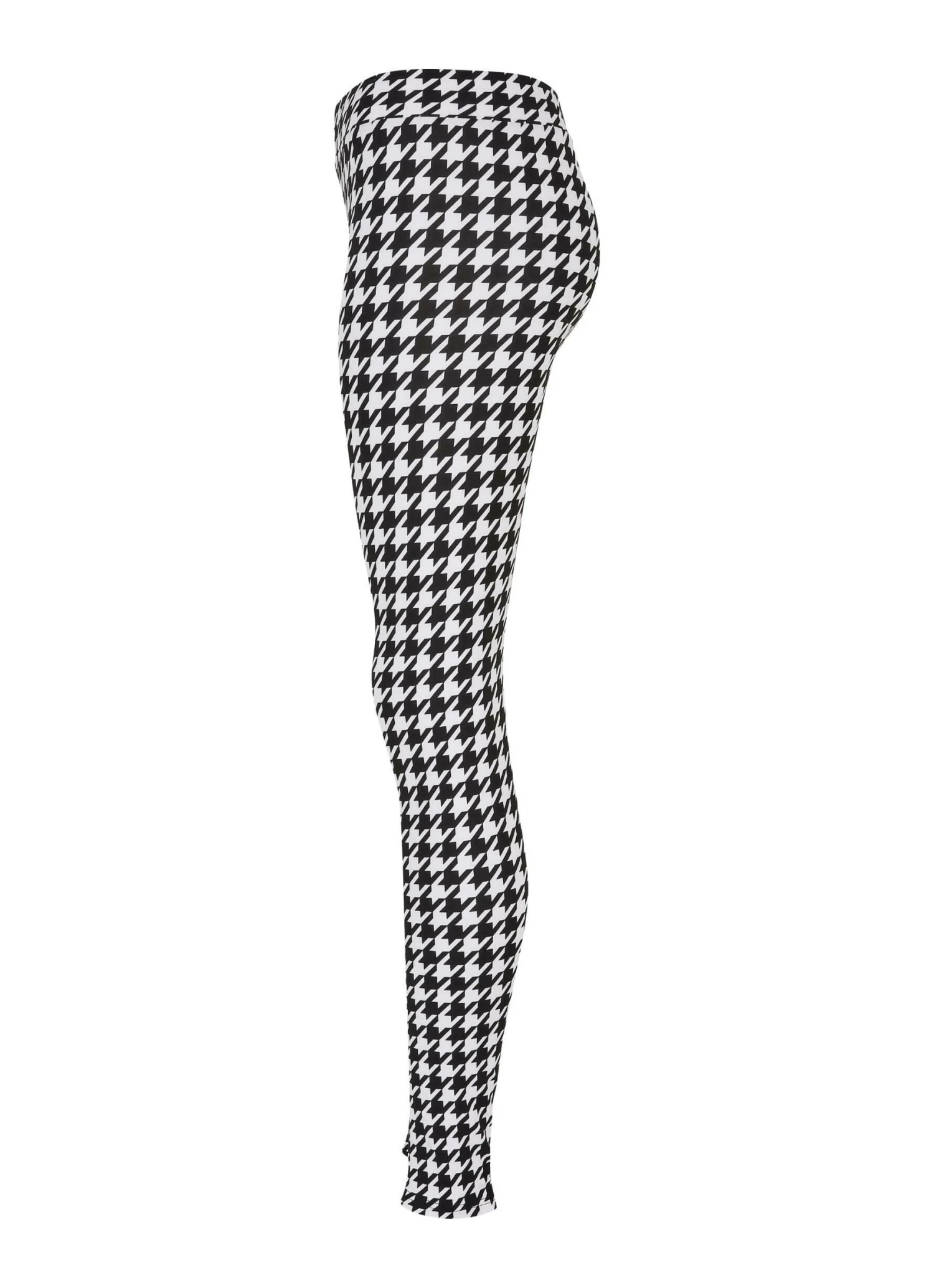 Urban ClassicsSOFT AOP - Leggings - Blackhoundstooth 4 Urban ClassicsSOFT AOP - Leggings - Blackhoundstooth - Bild 2