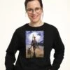 Henry TigerSTAR WARS: EPISODE 7 REY PAINTING - Sweatshirt - Black -Henry Tiger Butik 702a3c35accf432290b26d85d9734816