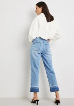 Gerry WeberJeans Straight Leg - Blue Denim -Henry Tiger Butik 70706ef012a04376a99245ed84ecffe8