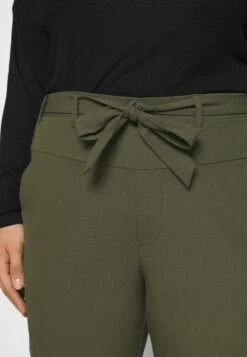 Kaffe CurveJIA BELT PANTS - Tygbyxor - Grape Leaf -Henry Tiger Butik 74fe584b66634cfc8b535550c13c5250