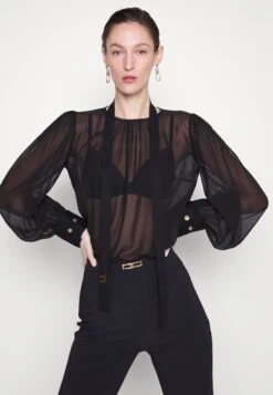 Elisabetta FranchiTygbyxor - Nero -Henry Tiger Butik 750d47280b3d4fd79ea6912f52ba7180