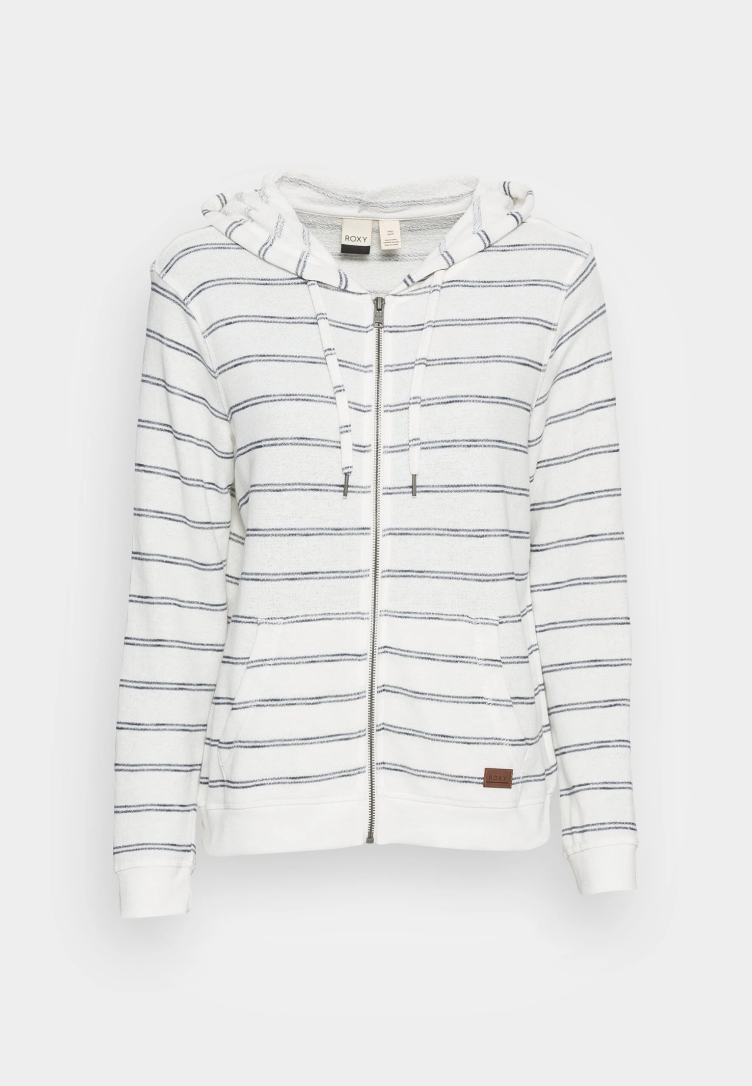 RoxyPERFECT WAVE STRIPE - Tröja Med Dragkedja - Snow White Horiz Will Stripes 6 RoxyPERFECT WAVE STRIPE - Tröja Med Dragkedja - Snow White Horiz Will Stripes - Bild 4