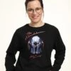 Henry TigerSTAR WARS: MANDALORIAN HELMET CHROME - Sweatshirt - Black -Henry Tiger Butik 759b02db57b842bba4144933aeae8722