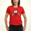 Henry TigerMULAN BIG FACE MUSHU - T-shirt Med Print - Red -Henry Tiger Butik 79e16e09d78f41eaa0eab99e66c1527c