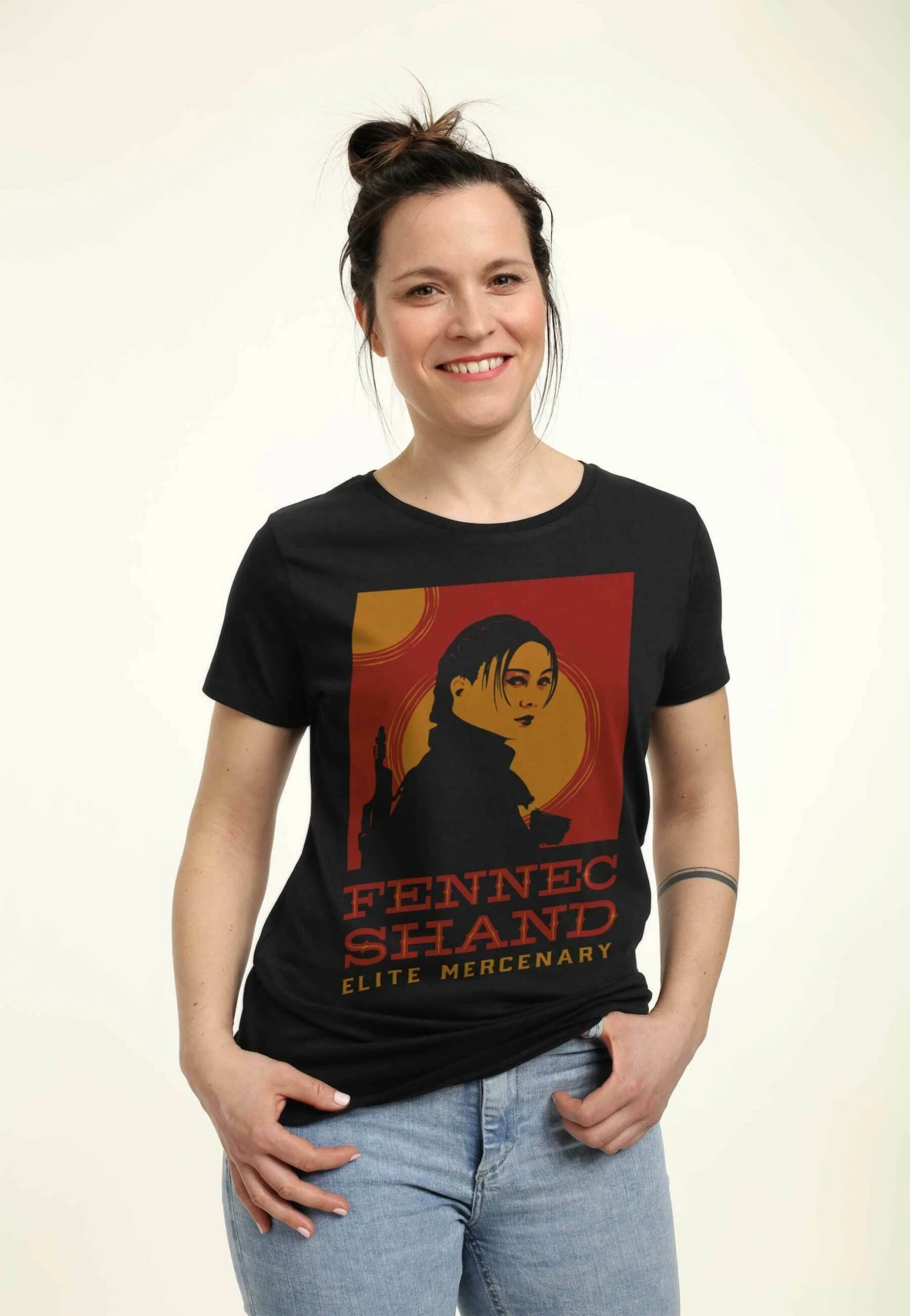 Henry TigerBOOK OF BOBA FETT FENNEC SHAND POSTER - T-shirt Med Print - Black 5 Henry TigerBOOK OF BOBA FETT FENNEC SHAND POSTER - T-shirt Med Print - Black - Bild 3