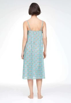 OYSHOFLORAL MOTIF MIDI - Nattlinne - Blue -Henry Tiger Butik 7c509da21a9d49c89d84c864f72250aa
