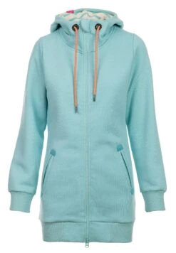 SalzhautSALZHAUT KRAUG - Tröja Med Dragkedja - Aqua -Henry Tiger Butik 7c7615f46bf74897a9df334092d41724