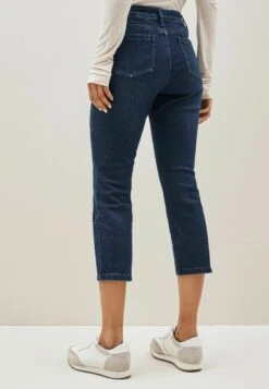 NextCROPPED - Jeans Slim Fit - Inky Blue -Henry Tiger Butik 7dda84b7f8d84b29bb6b4e4b68389b57