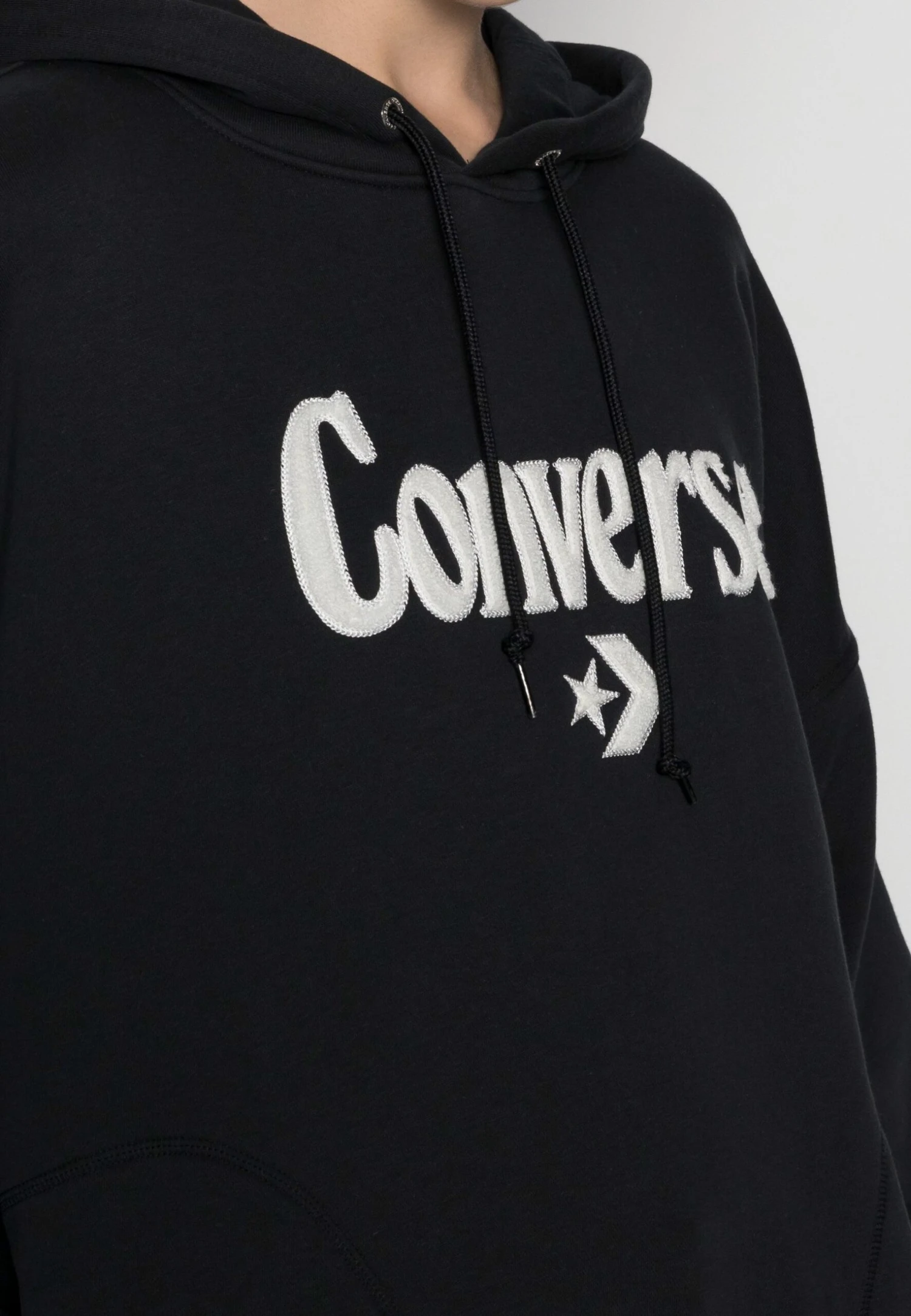 ConverseOVERSIZED HOODIE - Sweatshirt - Converse Black 7 ConverseOVERSIZED HOODIE - Sweatshirt - Converse Black - Bild 5