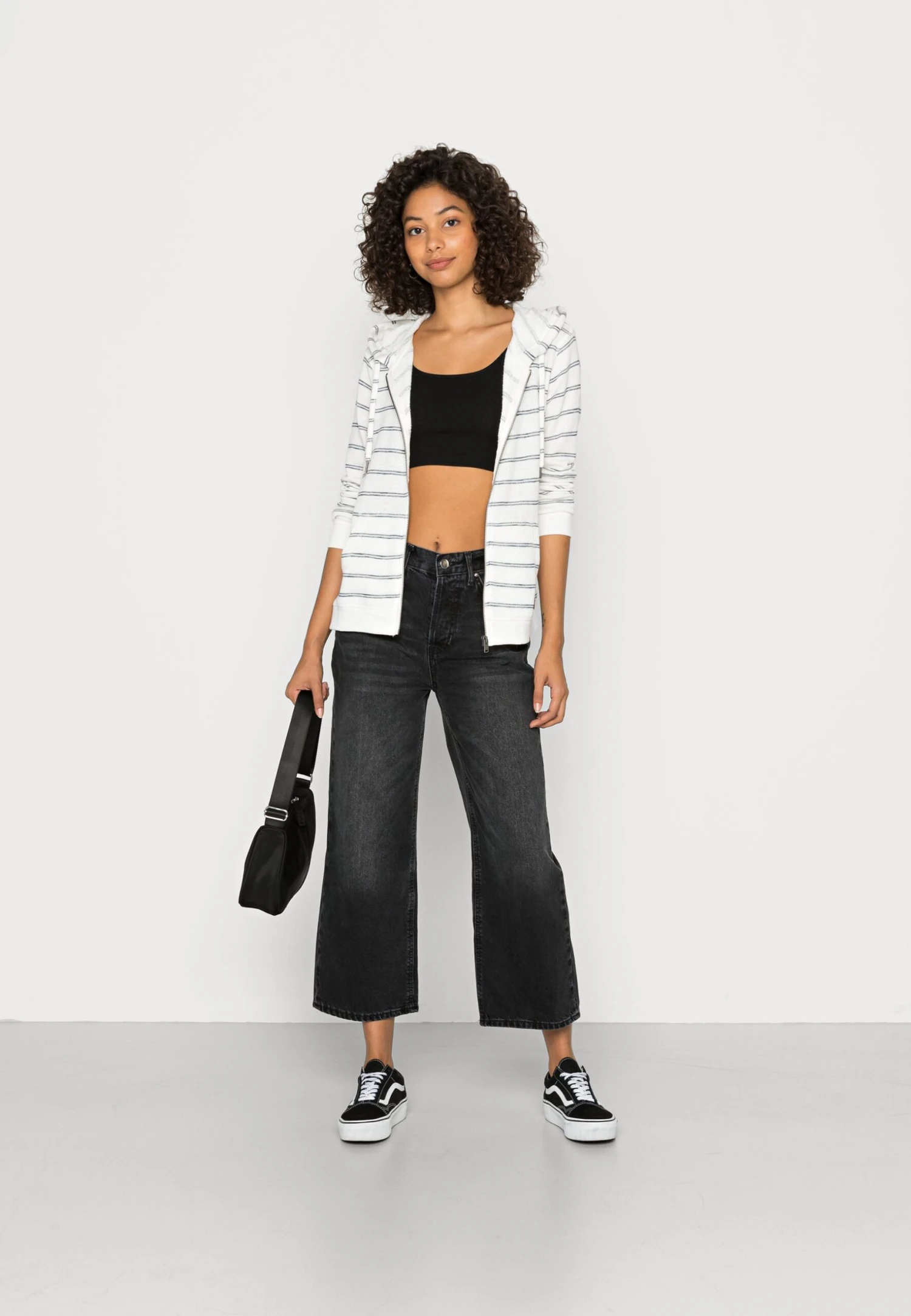 RoxyPERFECT WAVE STRIPE - Tröja Med Dragkedja - Snow White Horiz Will Stripes 4 RoxyPERFECT WAVE STRIPE - Tröja Med Dragkedja - Snow White Horiz Will Stripes - Bild 2