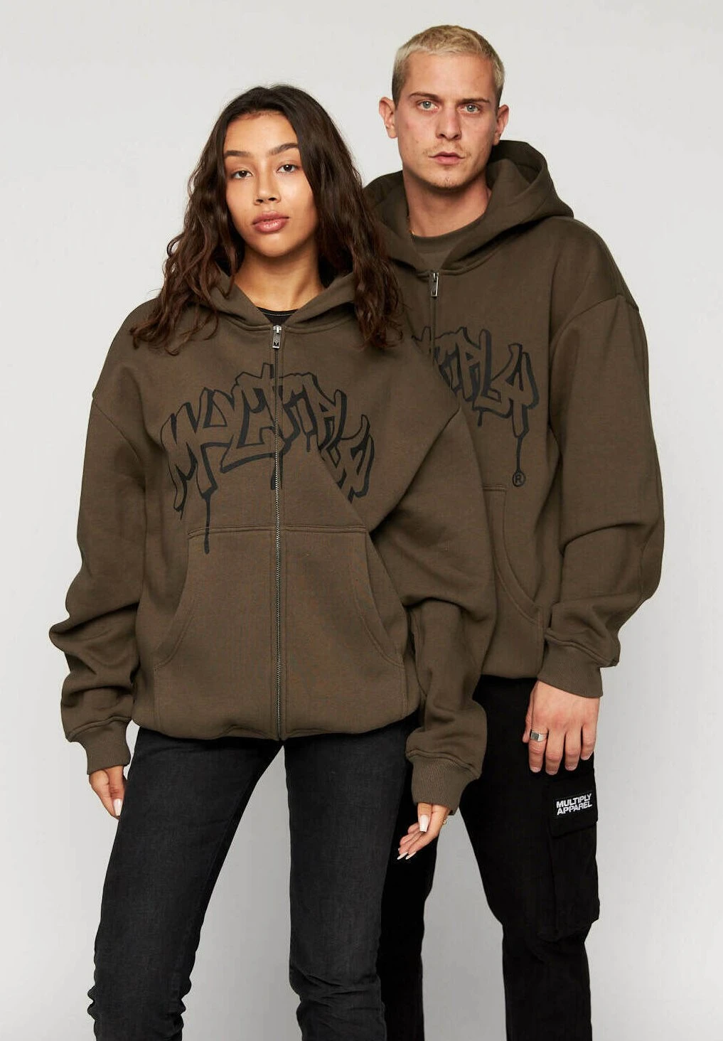 Multiply ApparelDRIPPIN - Tröja Med Dragkedja - Tarmac 3 Multiply ApparelDRIPPIN - Tröja Med Dragkedja - Tarmac