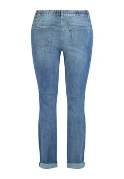 SamoonBETTY - Jeans Slim Fit - Blue Denim 13 SamoonBETTY - Jeans Slim Fit - Blue Denim -Henry Tiger Butik 865712eaa0ca40108fefd4e35f265309