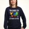 Henry TigerRISK WORLD DOMINATE - Sweatshirt - Navy Blue 2 Henry TigerRISK WORLD DOMINATE - Sweatshirt - Navy Blue -Henry Tiger Butik 89ba1688ae4f450d9a6226d491bbad6d