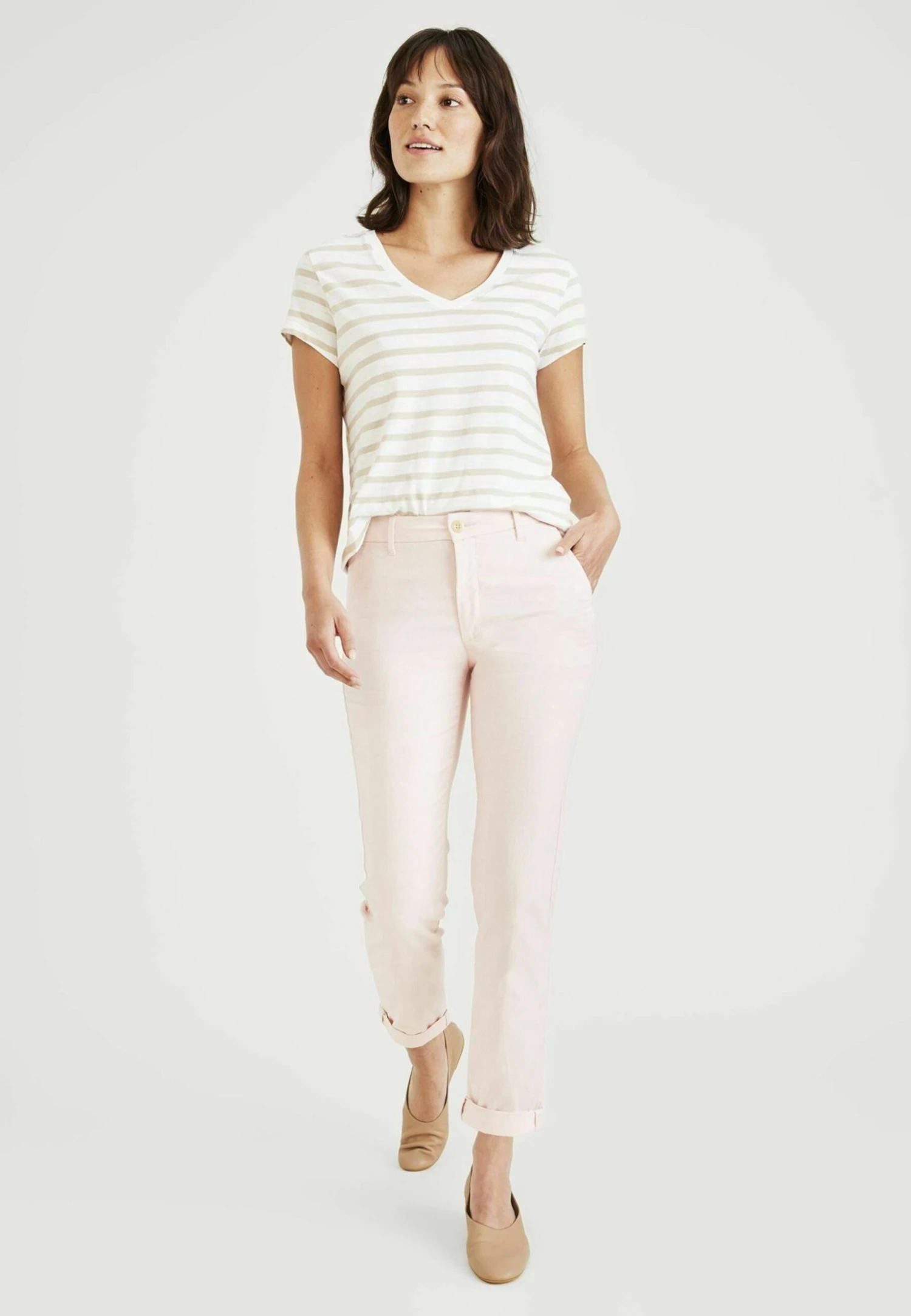 DOCKERSSLIM FIT WEEKEND - Chinos - Rose Quartz Light Pink 3 DOCKERSSLIM FIT WEEKEND - Chinos - Rose Quartz Light Pink