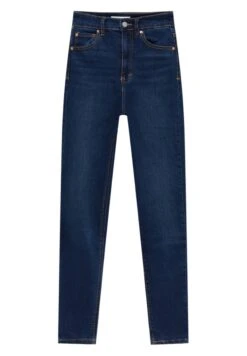 PULL & BEAR PULL&BEARWITH VERY HIGH WAIST - Jeans Skinny Fit - Dark Blue 19 PULL & BEAR PULL&BEARWITH VERY HIGH WAIST - Jeans Skinny Fit - Dark Blue -Henry Tiger Butik 9256ebb2aa87492d934e7cf868056b43