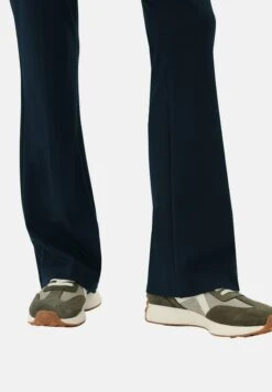 Marks & SpencerJERSEY FLARED - Tygbyxor - Dark Navy -Henry Tiger Butik 92989d2e3e964a86a85107a68aa12590