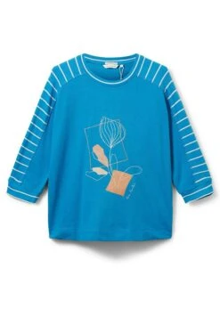 TOM TAILOR3/4 ARM - Långärmad Tröja - Sublime Teal Blue -Henry Tiger Butik 93fb91f285e148edaf355d0608e3bc8d