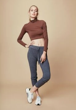 Touch Me.BOTTOM-TO-WAIST LOVE - Leggings - Gray