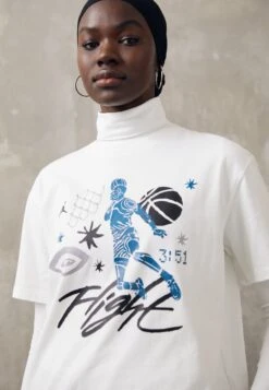 JordanTEE CORE - T-shirt Med Print - White