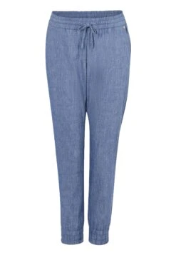 Rich&royal Rich & RoyalPANTS MIT ELASTISCHEN DETAILS - Träningsbyxor - Denim Blue -Henry Tiger Butik 97119006be0a455082aeec41070521a8