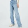 StradivariusJeans Straight Leg - Light Blue -Henry Tiger Butik 9755bcc6dd6342029ba02cbac4ead6f0