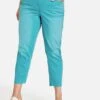SamoonBETTY - Jeans Tapered Fit - Cyan -Henry Tiger Butik 996a792db20a491c94ed2cff13da0530