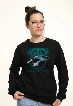 Henry TigerSTAR TREK ENTERPRISE - Sweatshirt - Black -Henry Tiger Butik 99940437fc77412f946cde228cf7cabb