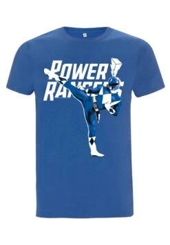 Henry TigerPOWER RANGERS BLUE RANGER BIG - T-shirt Med Print - Bright Blue