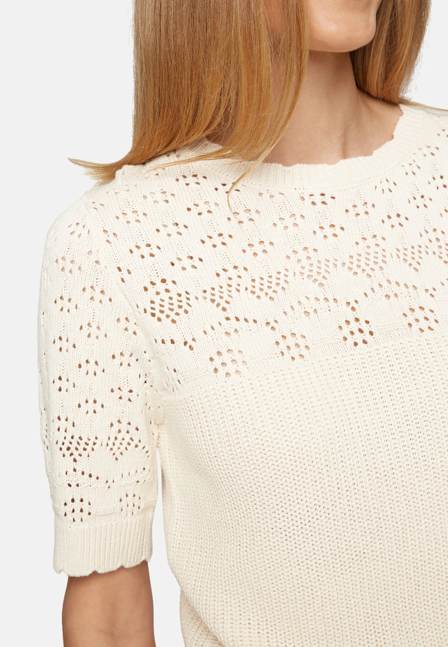 B. CopenhagenREGULAR FIT - SHORT SLEEVES - Sweatshirt - Whitecap 4 B. CopenhagenREGULAR FIT - SHORT SLEEVES - Sweatshirt - Whitecap - Bild 3