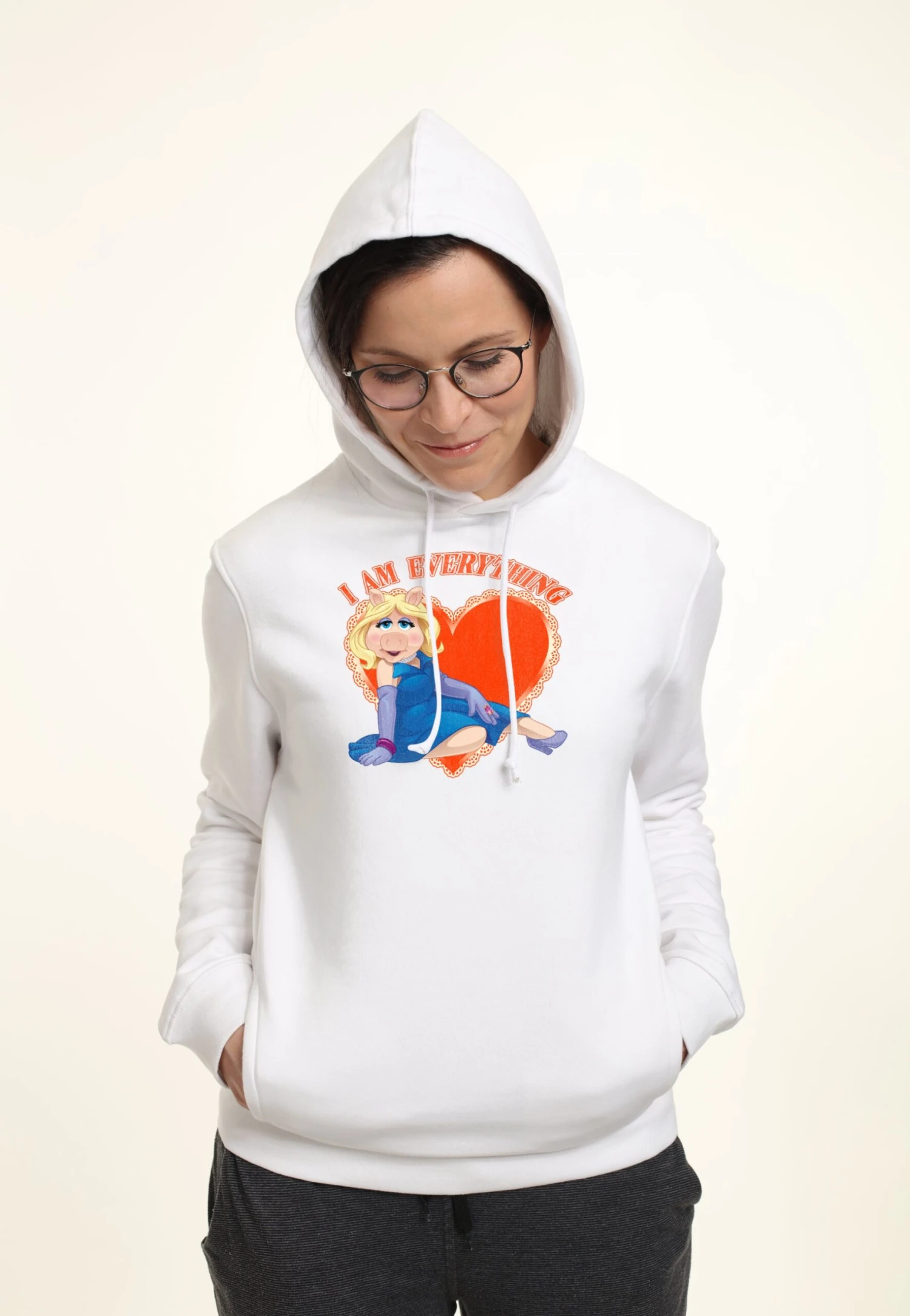 Henry TigerMUPPETS I AM EVERYTHING - Luvtröja - White 5 Henry TigerMUPPETS I AM EVERYTHING - Luvtröja - White - Bild 3