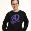 Henry TigerMARVEL CLASSIC AVENGER GRAFFITI - Sweatshirt - Black -Henry Tiger Butik a0da0d4996b343feb471a812152f3ca4